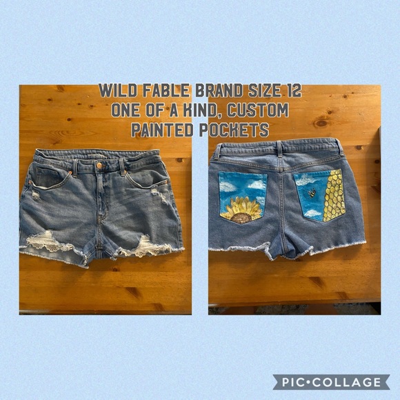Wild Fable denim shorts - Picture 3 of 3